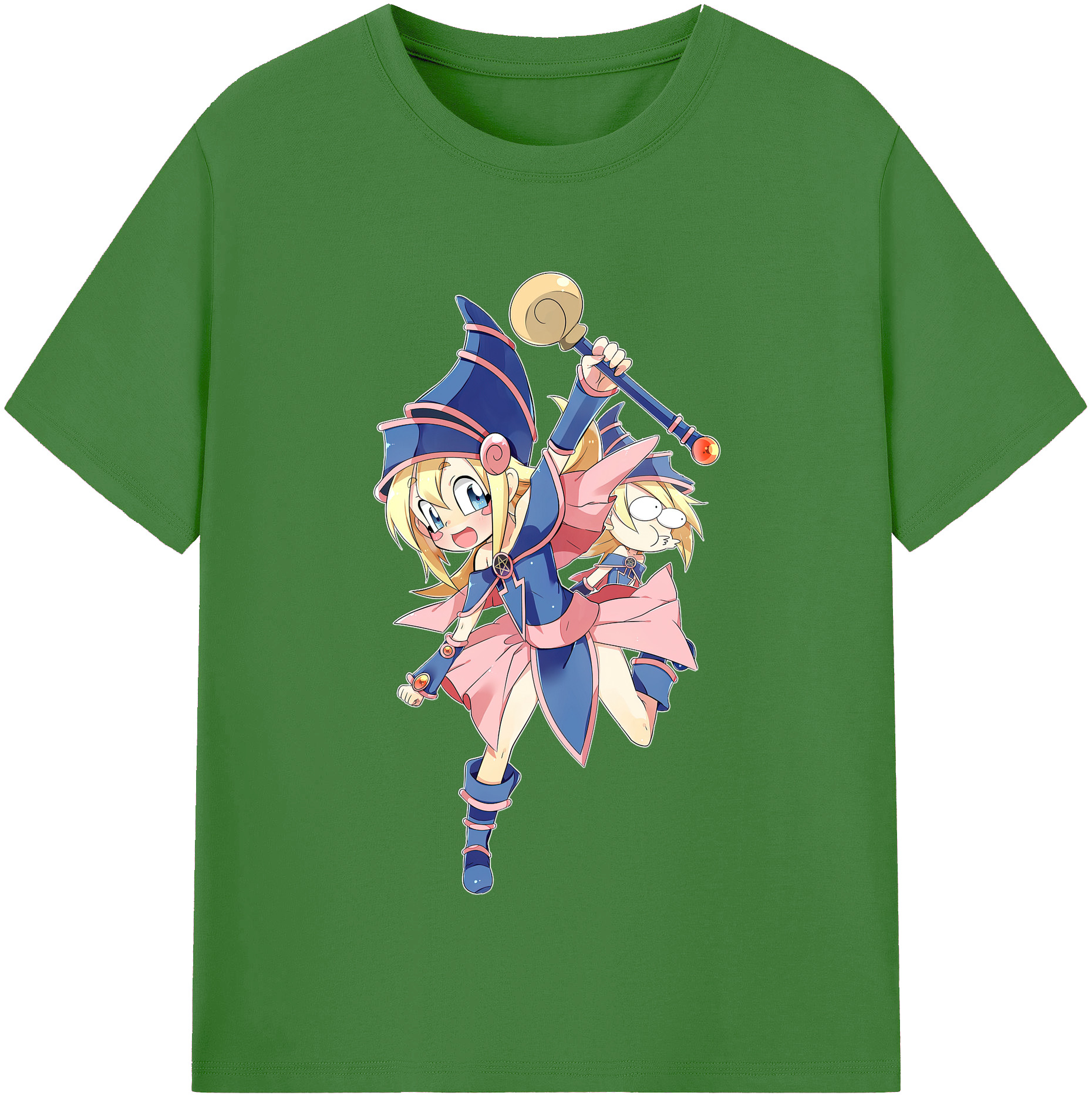 （画像用） 遊☆戯☆王 Yu-Gi-Oh! レディースカジュアルプリントTシャツ（綿100％）